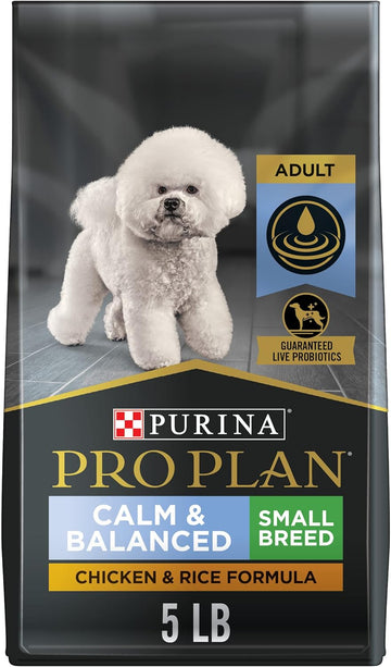 Purina pro plan Calm & Balanced Adult Small Breed Chicken & Rice Formula Dry Dog Food - 5 lb. Bag