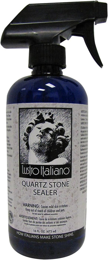 Lustro Italiano Quartz Stone Sealer, 16 oz., Blue