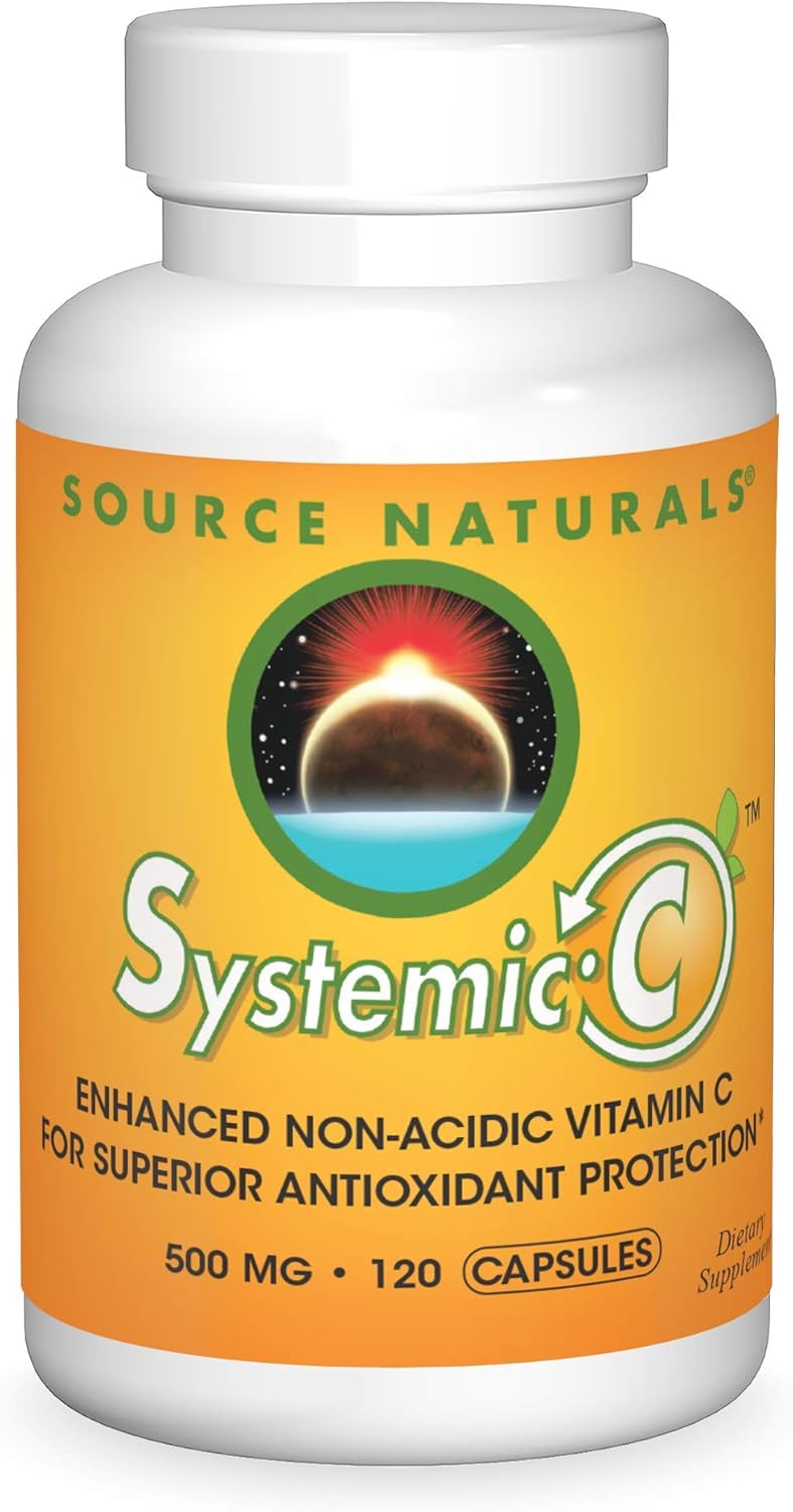 Source Naturals Systemic C, 500Mg - 120 Capsules