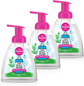 Dapple Foaming Dish Soap Fragrance Free 13oz - Pack of 3