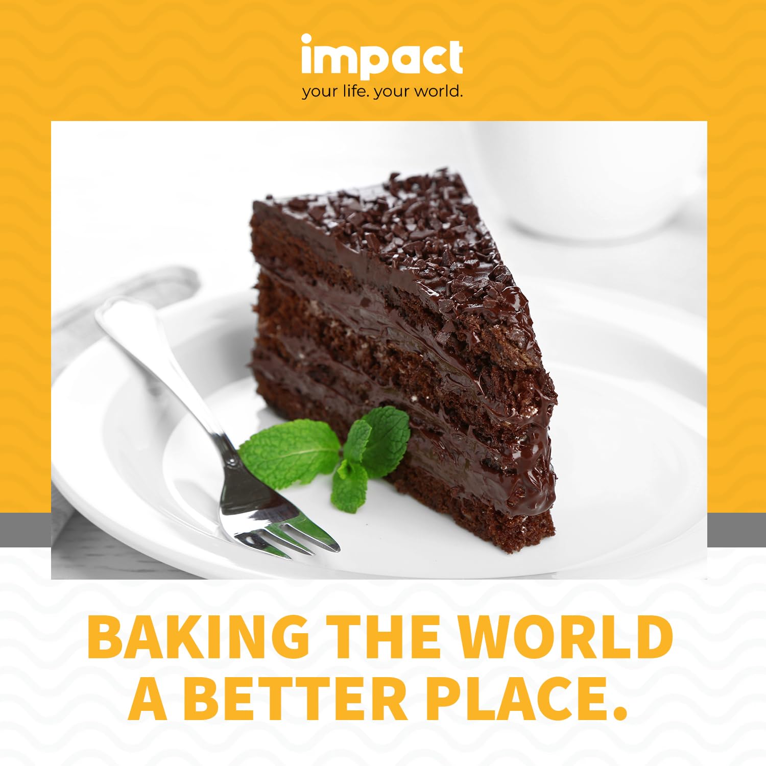 Impact - Keto Chocolate Cake Mix: Elevate Your Dessert Experience With Low-Carb Bliss - Rich Cocoa Flavor, Moist & Decadent - Crafted With Resistant Wheat Starch, Almond Flour, And More - 10.6Oz Pouch