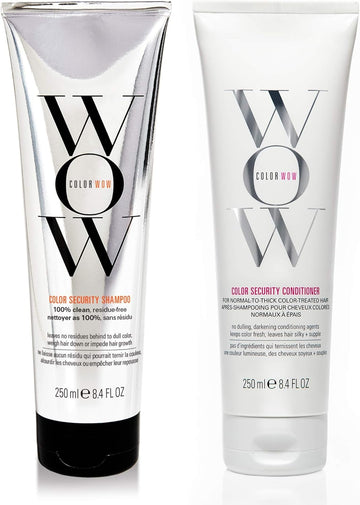 Color Wow Color Security Shampoo & Conditioner Duo | For Normal To Thick Hair | Cruelty-Free, Vegan | Achieve Super Glossy, Hydrated Hair