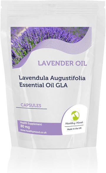 Lavender Oil Lavendula Augustifolia 80Mg Gla X120 Capsules