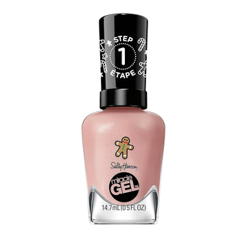 Sally Hansen Miracle Gel™, Holiday Oh Ginger Snap!, Long Lasting, Gel-Like Formula, No Uv Lamp Needed, Pink Nail Polish