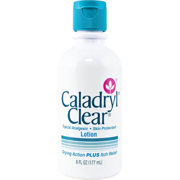 Caladryl Clear Topical Analgesic/Skin Protectant, Lotion, 6 Oz