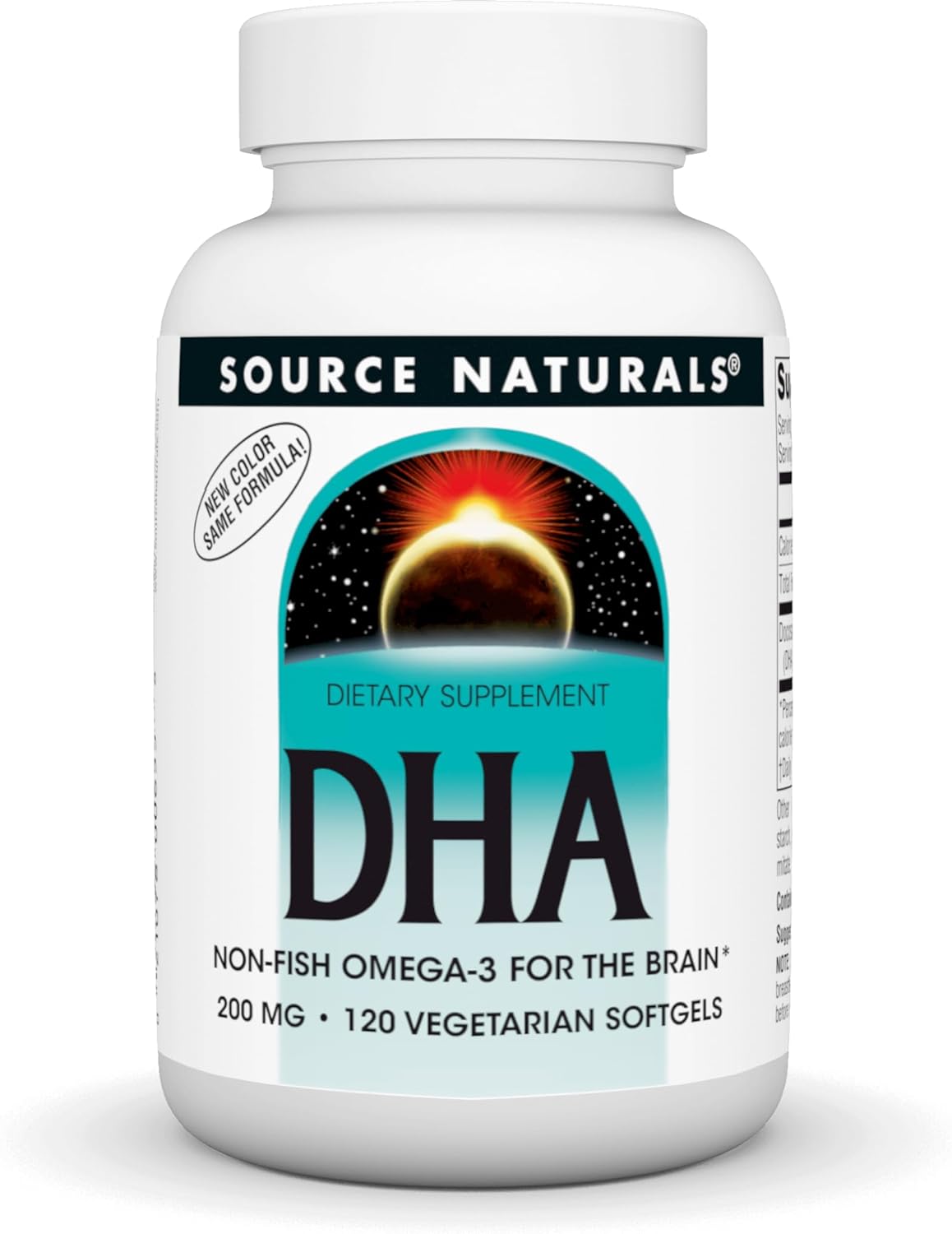 Source Naturals DHA, Neuromins 200 mg Non-Fish Omega-3 for the Brain - 120 Softgels