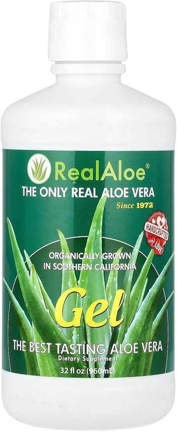 Real Aloe Vera Organically Grown Real Aloe Vera Gel 32 Oz