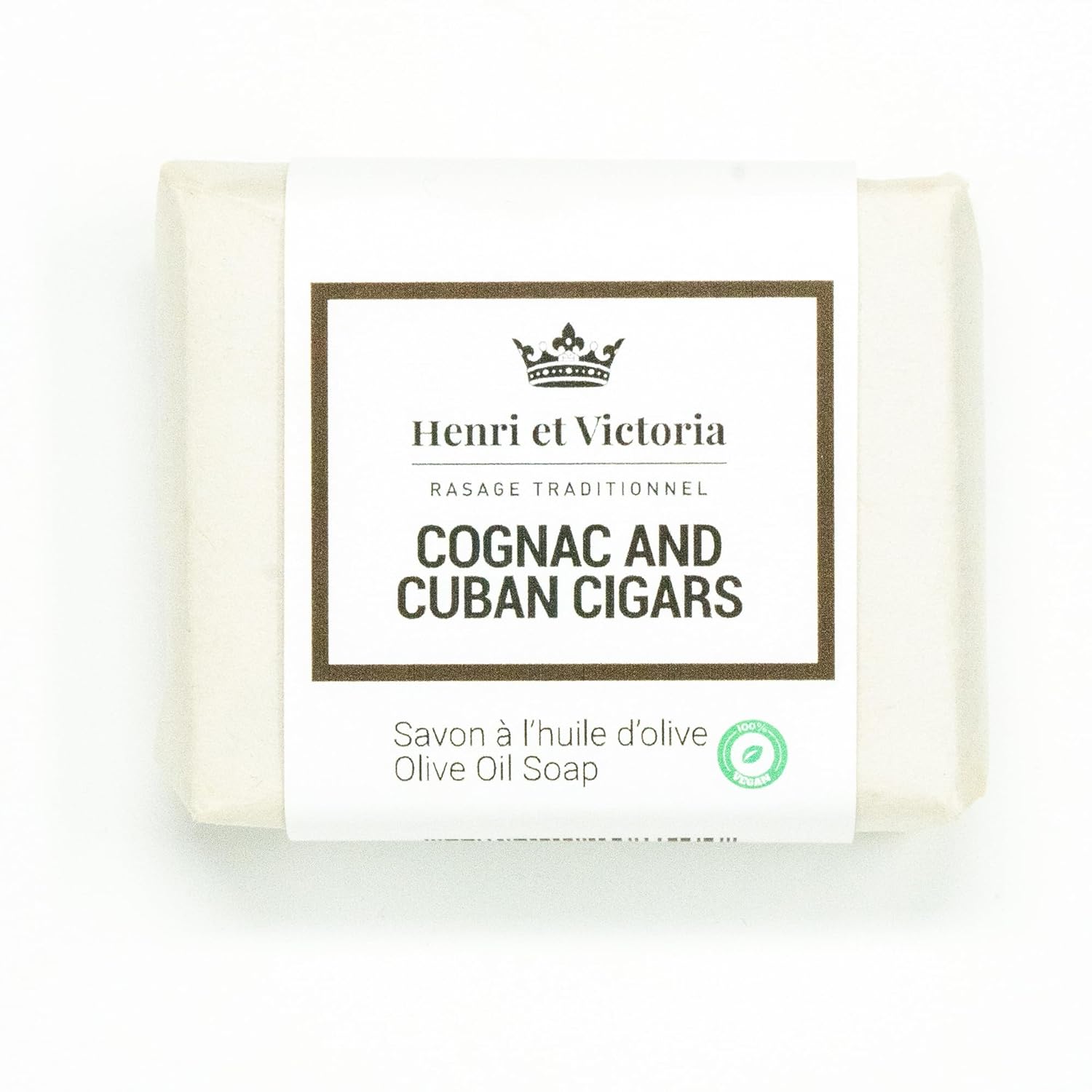 Cognac And Cuban Cigars Olive Oil Soap For Men – Long-Lasting Scent With Nourishing Cocoa Butter & Moisturizing Castor Oil – Handmade, Men’S Natural Soap
