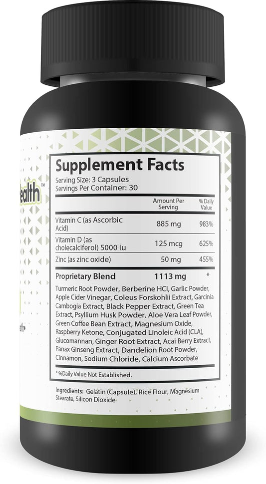 Pro Complete Health - Daily Overall Health & Immune Support Supplement - Heart, Blood, Digestive, Cognitive, & Bone Health - Vitamins, Minerals, Antioxidants, & Herbal Extracts - For Men & Women