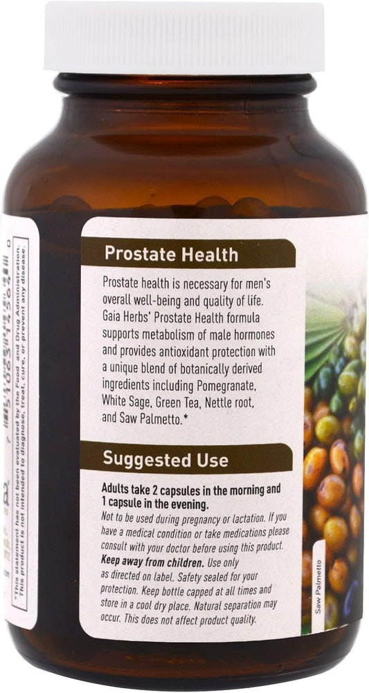 Gaia Herbs - Prostate Health - 120 Vegan Liq Phyto-Caps
