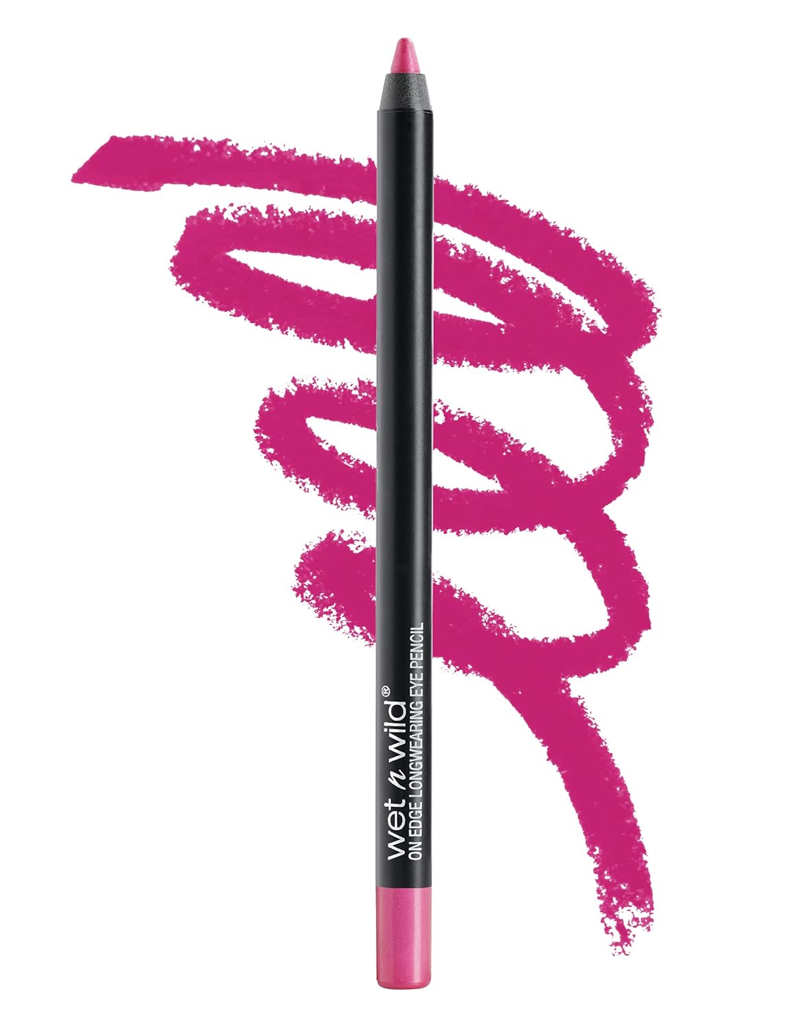 Wet N Wild Eyeliner Pencil On Edge Longwearing Eye Liner, Long Lasting, Smudge Proof, Fade Resistant, Highly Pigmented, Creamy Smooth Soft Gliding, Shock Therapy, Pink