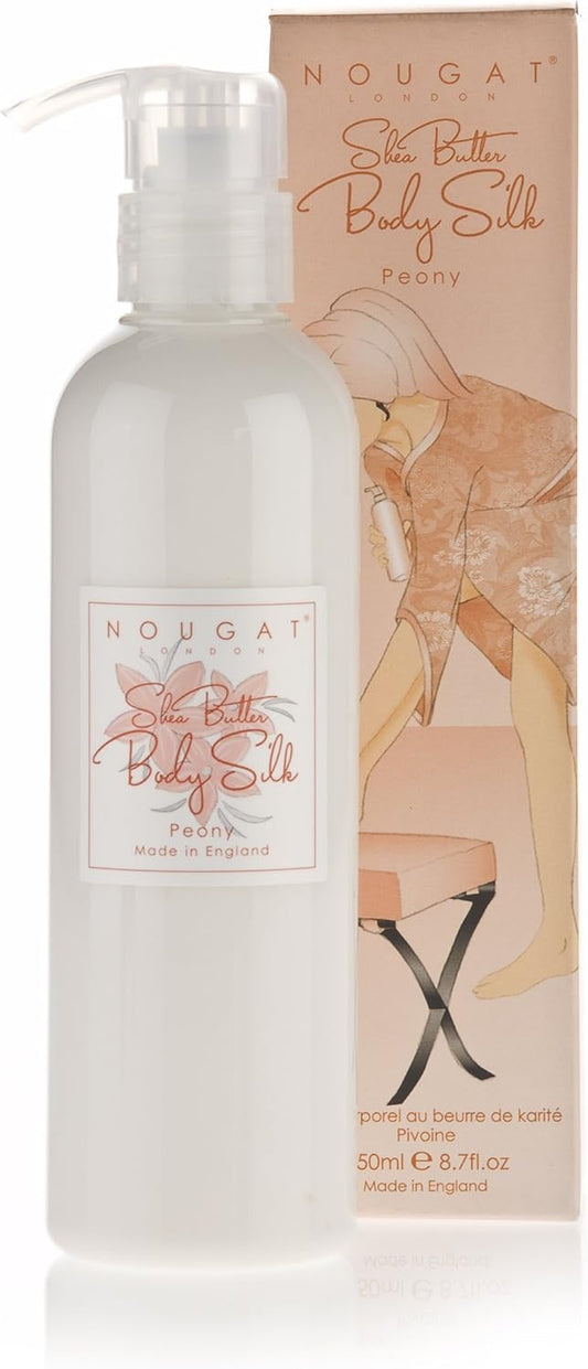Nougat London Limited Shea Butter Body Silk Pump Peony 250Ml