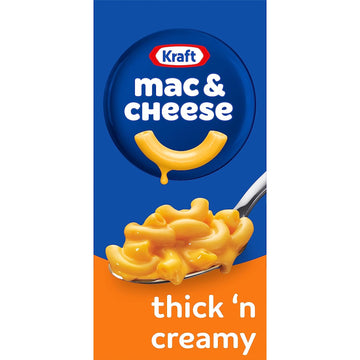 Kraft Thick and Creamy Macaroni and Cheese Dinner, 7.25 oz Box