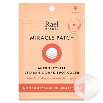 Rael Pimple Patches, Miracle Xl Spot Control Cover - Hydrocolloid Acne Patch For Face, Zits & Blemish, Back And Body, Korean Skin Care, Vegan, Cruelty Free (6 Count)