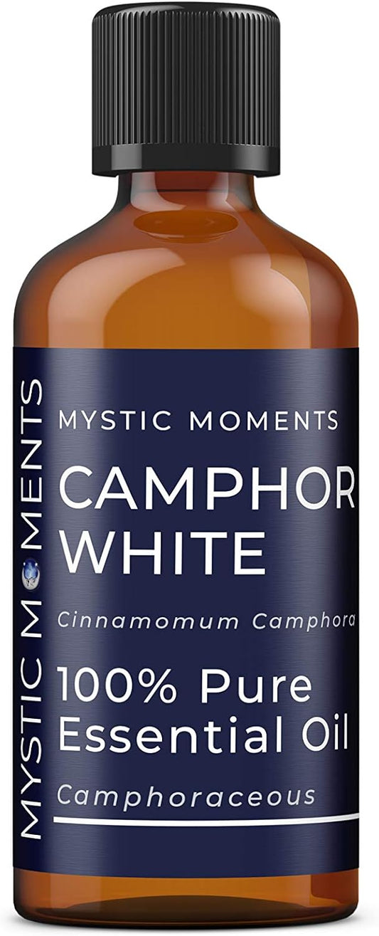 Mystic Moments Camphor Essential Oil-100ml-100% Pure, 100ml