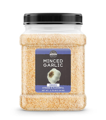 Birch & Meadow 2.75 Lbs Of Dried Minced Garlic, Kitchen Staple, Savory Flavor