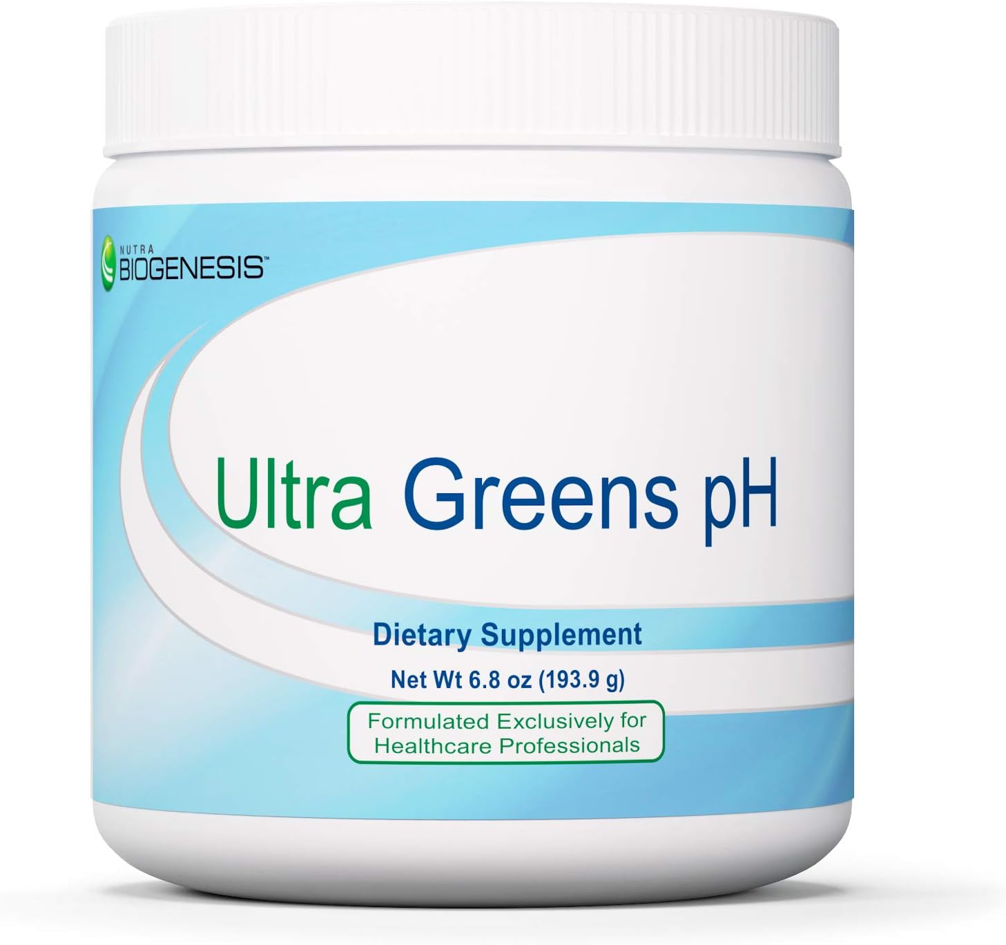 Nutra Biogenesis - Ultra Greens Ph - Superfood Powder Dietary Supplement With Organic Spirulina, Kelp, Enzymes And Minerals - 6.8 Ounce