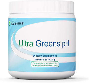 Nutra Biogenesis - Ultra Greens Ph - Superfood Powder Dietary Supplement With Organic Spirulina, Kelp, Enzymes And Minerals - 6.8 Ounce
