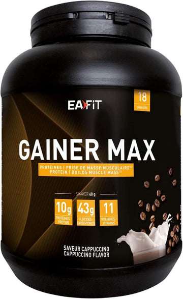 Eafit Muscle Construction Gainer Max 1,1Kg - Cappuccino