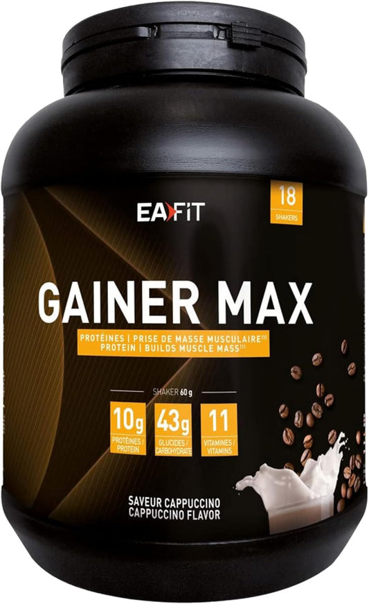 Eafit Muscle Construction Gainer Max 1,1Kg - Cappuccino