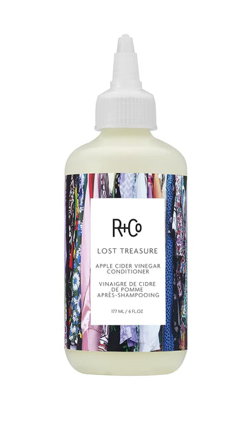 R+Co Lost Treasure Apple Cider Vinegar Conditioner | Detangles + Prevents Frizz + Eases Styling | Vegan + Cruelty-Free | 6 Oz