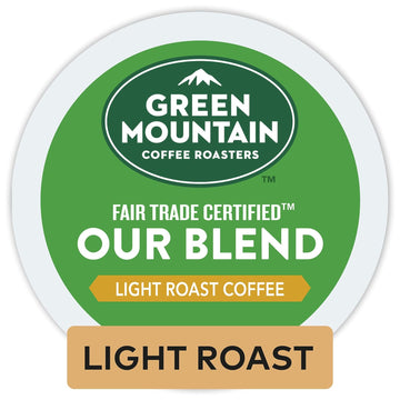 Green Mountain Coffee Roasters Our Blend, Single-Serve Keurig K-Cup Pods, Light Roast Coffee, 72 Count