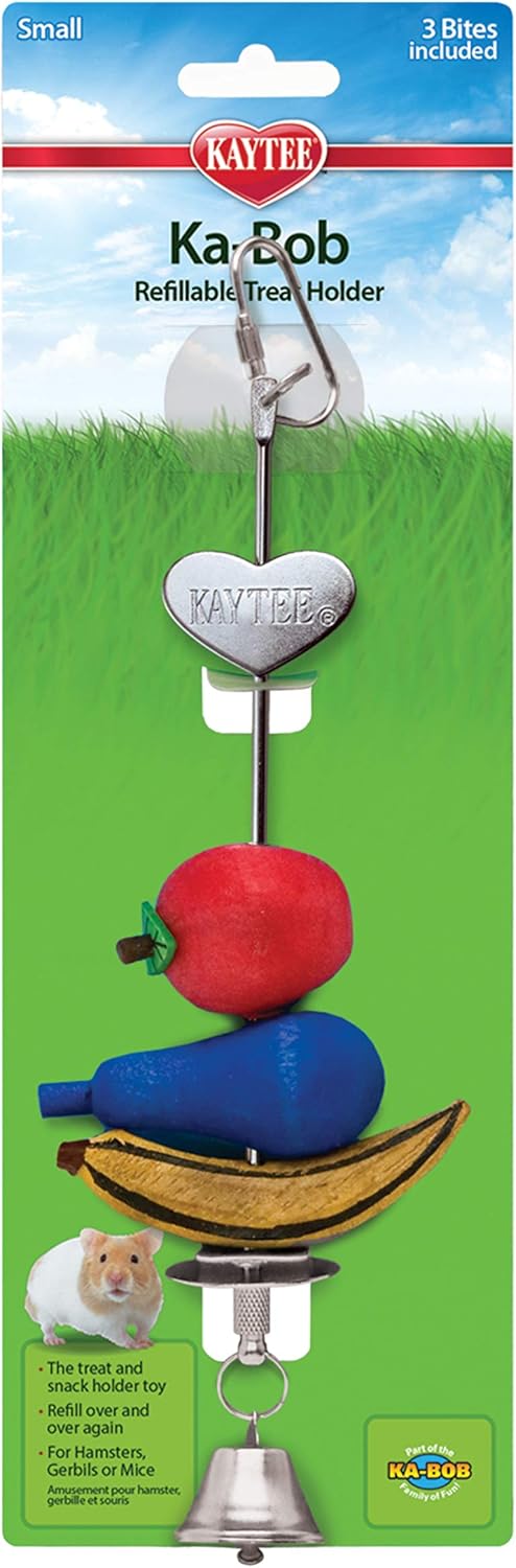 Kaytee Small Animal Ka-Bob Chew Dispenser Toy, Small