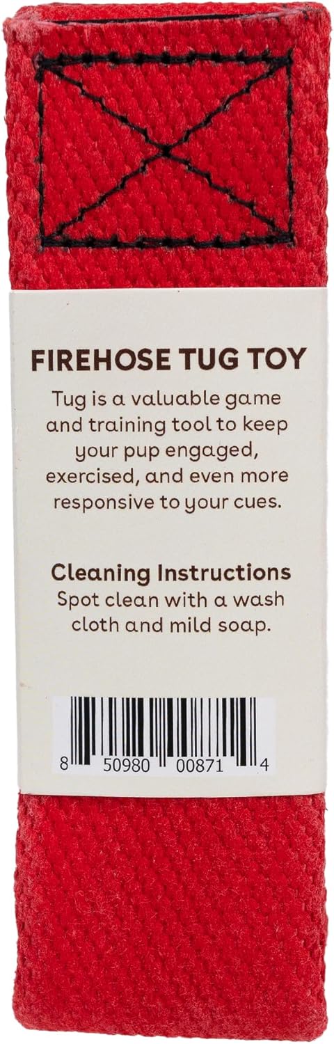 Pupford Firehose Tug Toy For Dogs | Durable, Interactive Dog Toy For Tug-Of-War | Made From Tough Firehose Material | Strong Handle For Easy Grip | Ideal For Medium To Large Dogs | Built To Last