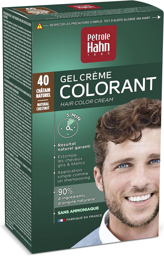 Pétrole Hahn - Chestnut Hair Colour No. 40 - Tone On Tone Without Ammonia