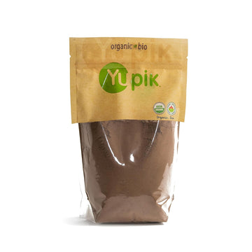 Yupik Organic Hot Chocolate Mix, Vegan, 2.2 lb, Drinking Chocolate, Hot Cocoa Mix, Lactose-Free, Dissolves Easily, Alkaline Cocoa Powder, Gluten-Free, Plant-Based