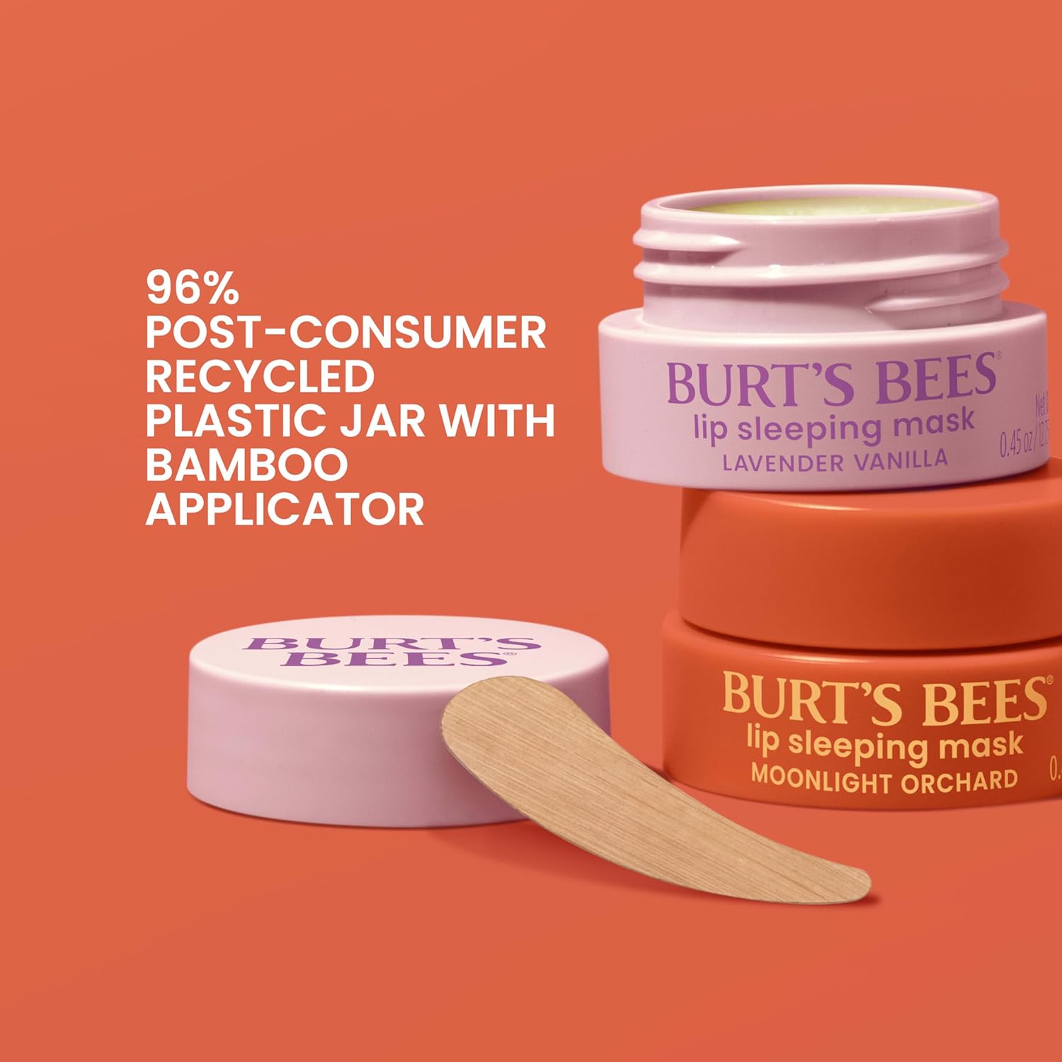 Burt’s Bees Moonlight Orchard Lip Sleeping Mask, With Hyaluronic Acid and Squalane Moisturizer To Instantly Hydrate Lips, Overnight Lip Mask, Lip Treatment, 0.45 oz. : Beauty & Personal Care