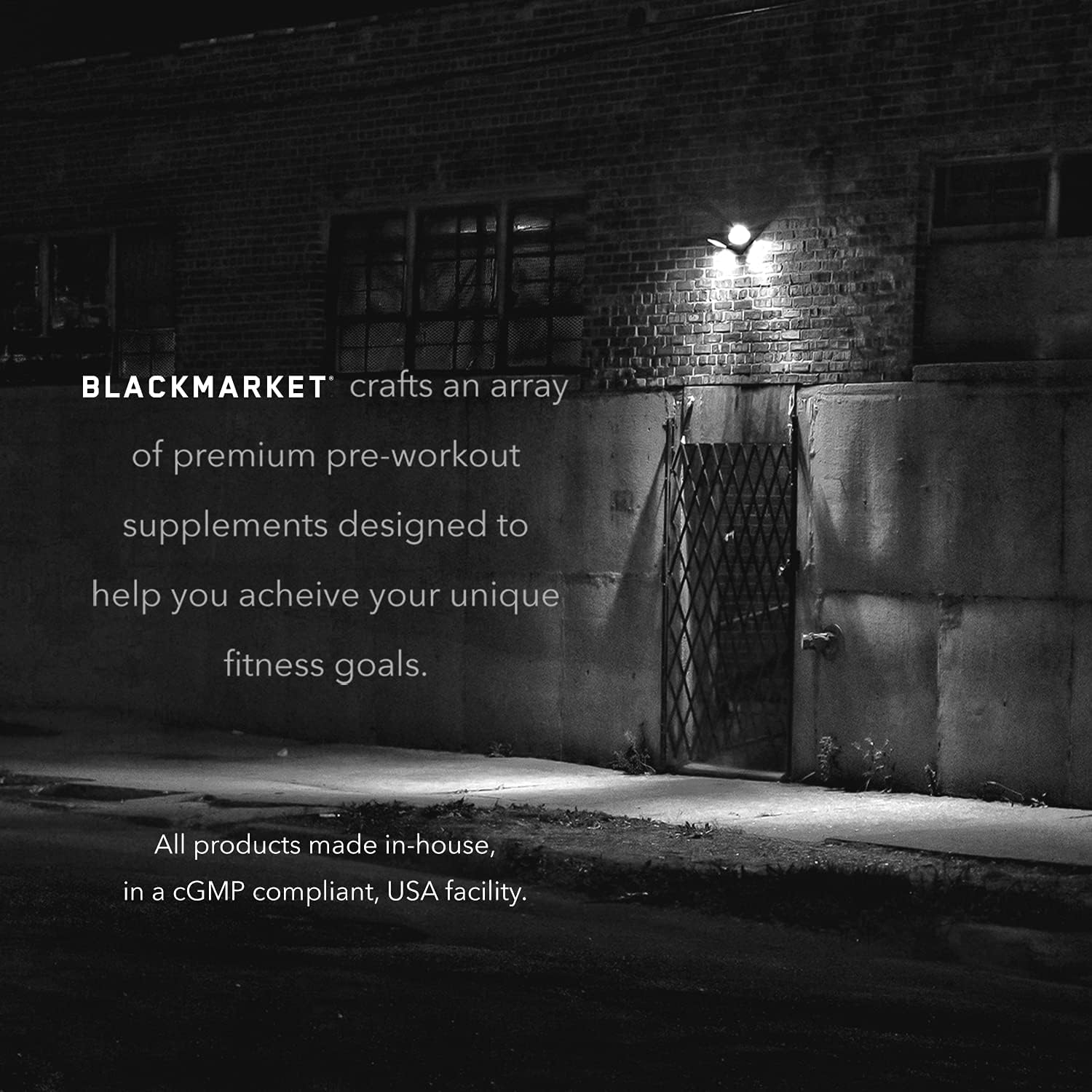 Blackmarket Raw Creatine - Workout Powder Drink Mix For Men & Women, Improve Muscle Size, Strength, Definition, Provides Rapid Absorption & Improves Performance, 300 Grams : Health & Household