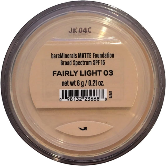 Matte Foundation Spf 15 - 03 Fairly Light