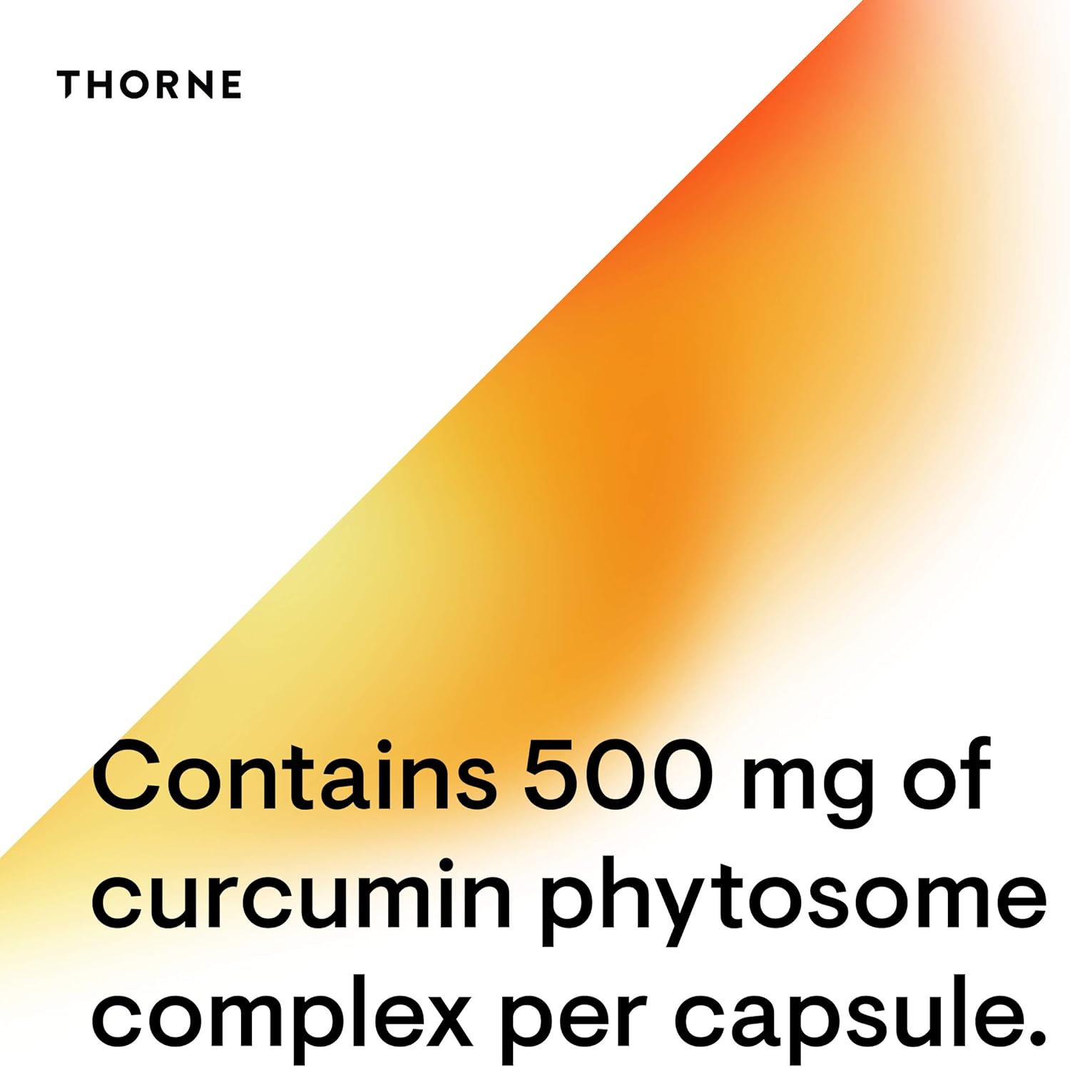 THORNE Curcumin Phytosome 1000 mg (Meriva) - Clinically Studied, High Absorption - Supports Healthy Inflammatory Response in Joints, Muscles, GI Tract, Liver, and Brain - 60 Capsules - 30 Servings : Health & Household