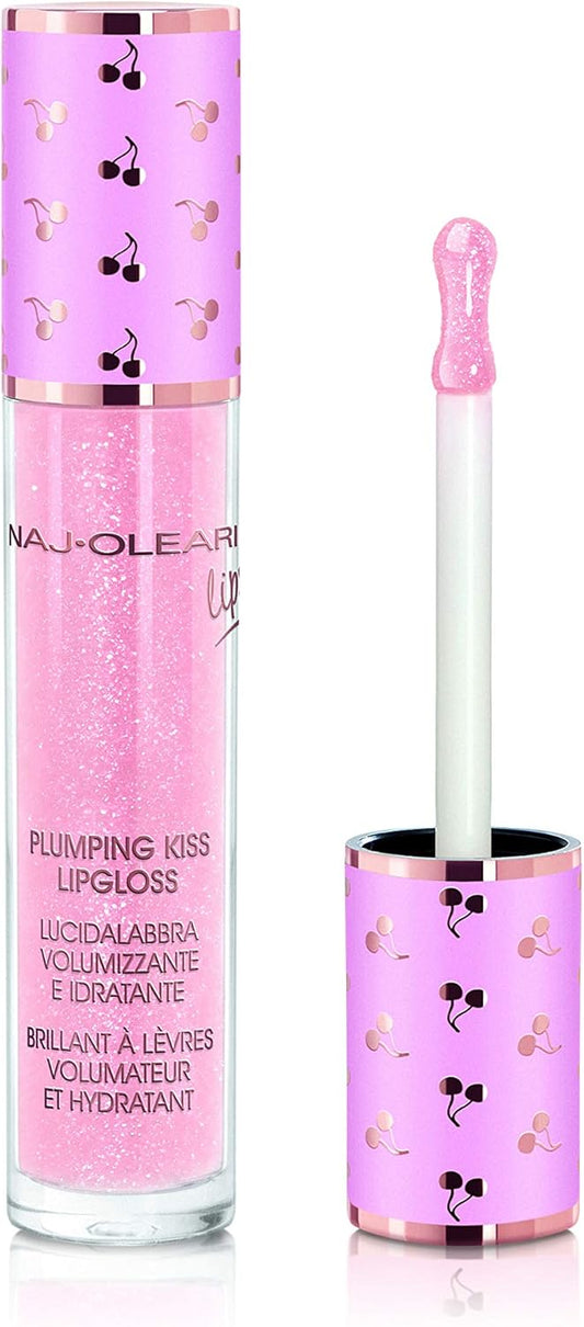 Naj-Oleari Plumping Kiss Lipgloss Lipstick Make-Up Face 02 Rosa Sugar Yarn