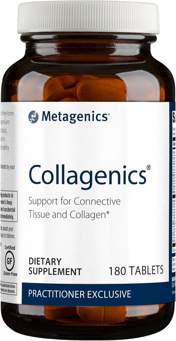 Metagenics Collagenics - Connective Tissue & Collagen Support Supplement* - Multivitamin & Multimineral - Zinc Supplements - Vitamin C - Pantothenic Acid - Non-Gmo & Gluten-Free - 180 Tablets