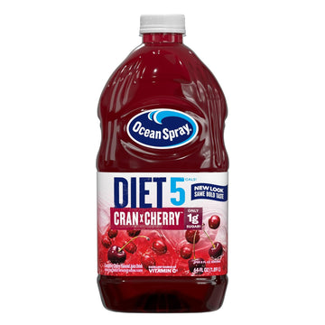 Ocean Spray® Diet Cran-Cherry® Cranberry Cherry Juice Drink, 64 Fl Oz Bottle (Pack of 1)