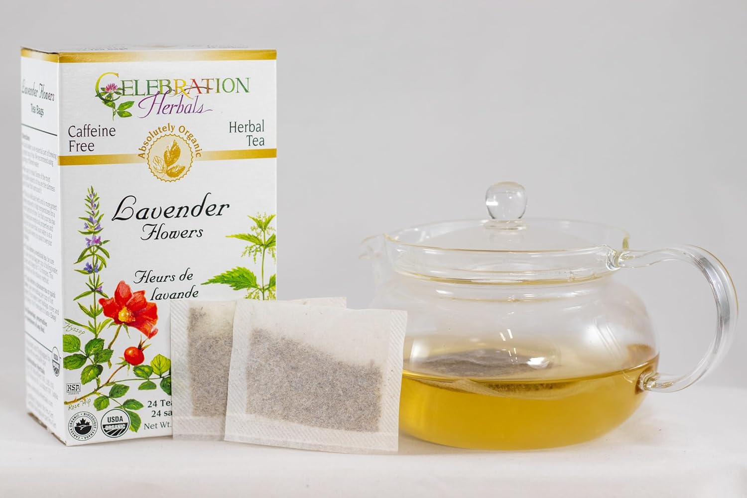 Celebration+Herbals+Lavender+Flowers+24+Count : Grocery & Gourmet Food