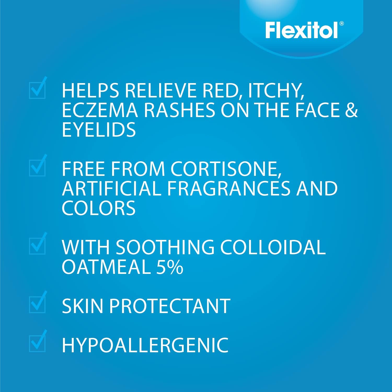 Flexitol USA Face & Eyelid Eczema Cream 40g / 1.4oz : Beauty & Personal Care