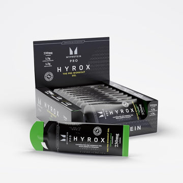 Myprotein Pro X Hyrox The Pre-Workout Gel | 230Mg Caffeine With Natural Guarana | Beta-Alanine, Citrulline Malate & Taurine | Boost Energy, Focus & Endurance | Vegan | Sour Cherry Flavour 12 X 60Ml