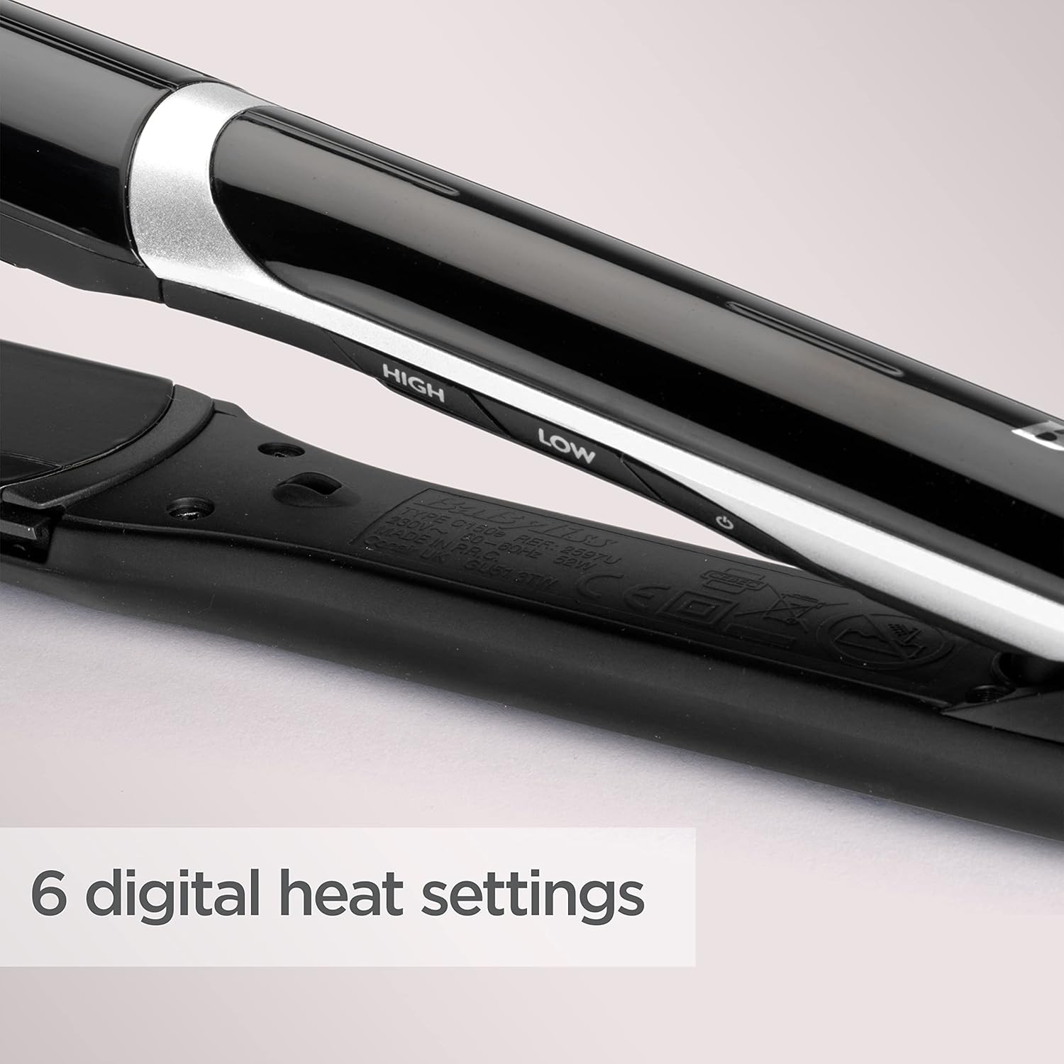 BaByliss Smooth Pro Wide Hair Straighteners, Ceramic plates for smooth styling, 35mm wide plates for long and thick hair, Fast heat up, 5 heat settings up to 235°C : Amazon.co.uk: Beauty