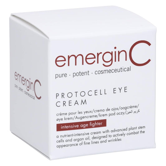 Protocell Eye Cream - Plant Stem Cell Eye Treatment With Hyaluronic Acid To Address Visible Signs Of Aging (0.5 Oz, 15 Ml)
