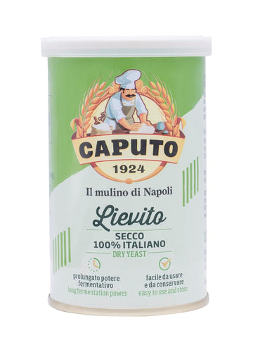 Antimo Caputo Lievito Active Dry Yeast 3.5 Ounce Can - Made In Italy - Perfect With 00 Flour