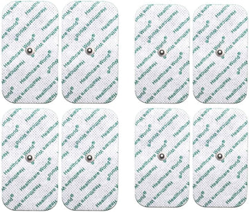 Tens Electrode Pads 10 x 5cm Self Adhesive Electrodes with Stud Connection (8 pcs) Compatible with Beurer, Sanitas, Boots, Kinetik tens Machines for Shoulder, Back, Hip, Neck and Muscle Pain Relief : Amazon.co.uk: Health & Personal Care