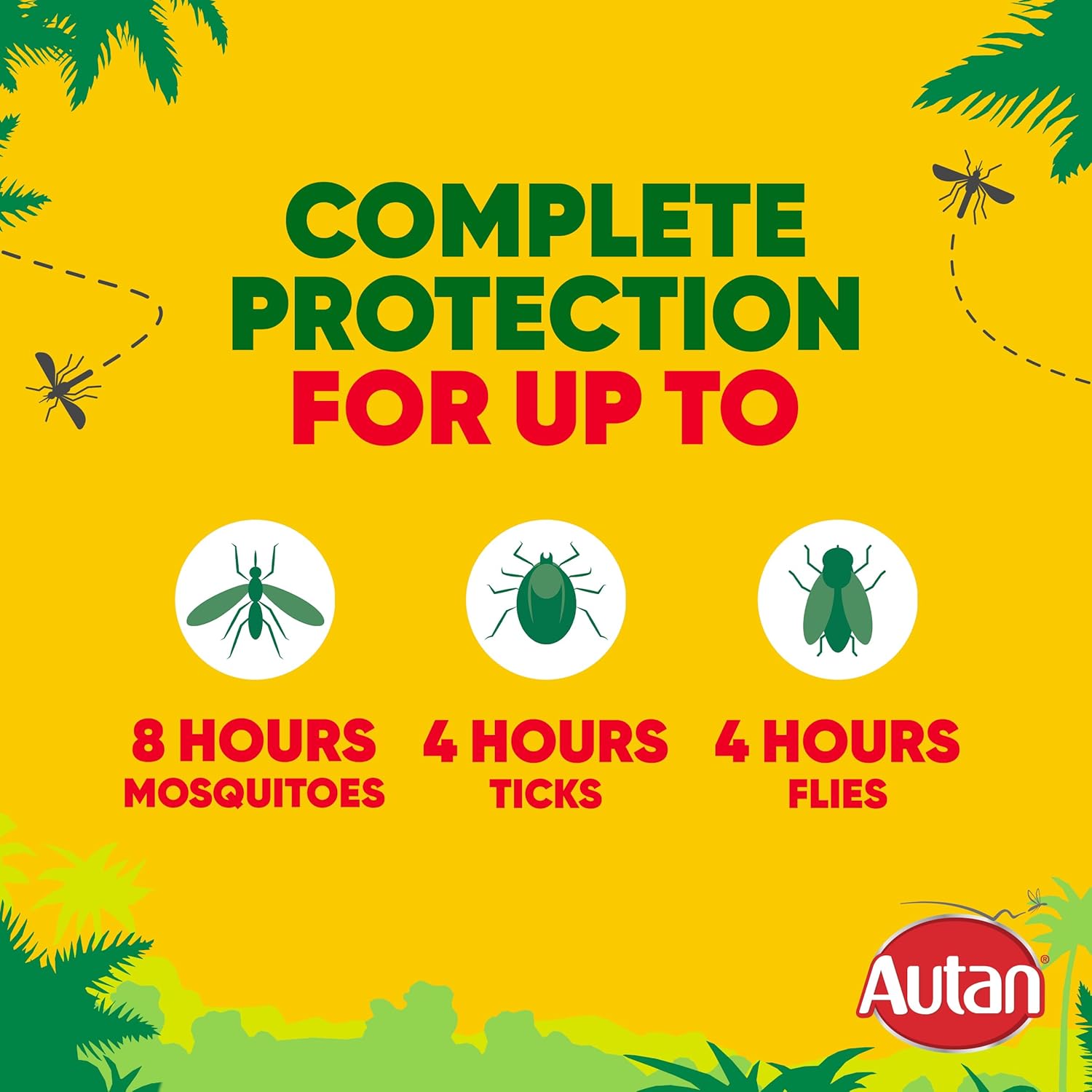 Autan Mosquito & Insect Repellent Spray, Travel Essentials, Suitable For Kids, DEET Free Formula, Up to 8 Hours Protection against Mosquitoes, Biting Flies and Ticks, 100 ml : Amazon.co.uk: Books