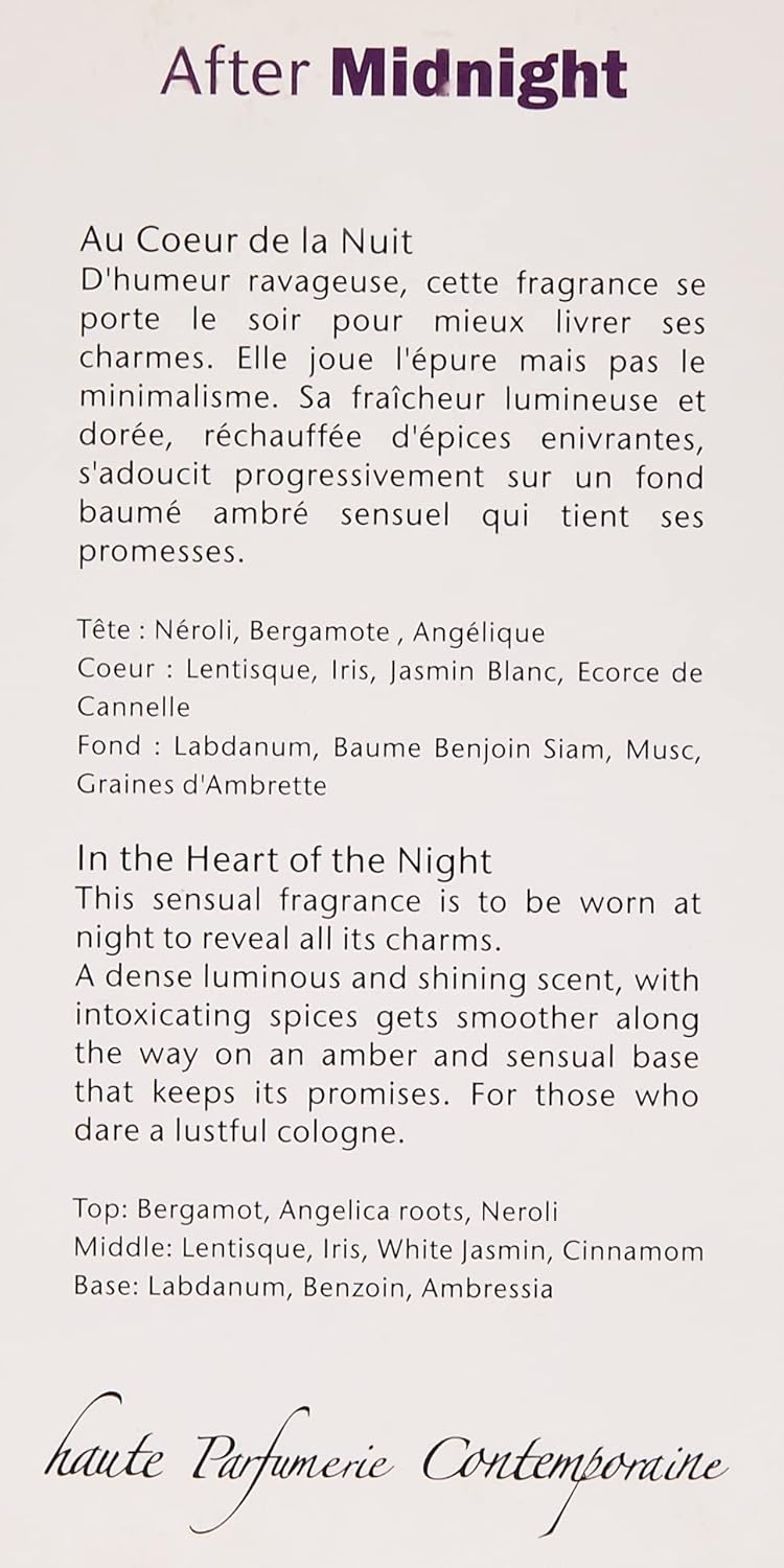 The Different Company After Midnight Eau De Toilette Spray, 3 Ounce : Beauty & Personal Care