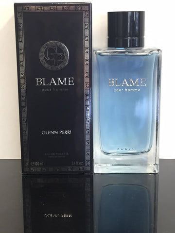 Blame Pour Homme By Glenn Perri Cologne For Men 3.4 Oz / 100 Ml Eau De Toilette Spray