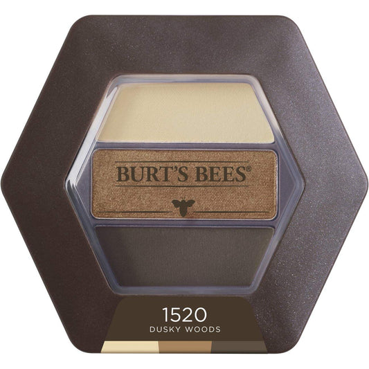 Burt'S Bees 100% Natural Eye Shadow Palette Trio, Dusky Woods - 0.12 Ounce