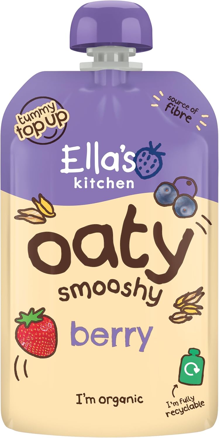 Ella'S Kitchen Berry Oaty Smooshy 4 X 90G