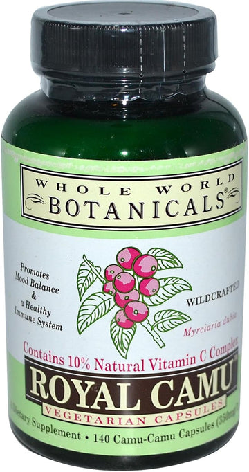 Whole World Botanicals Royal Camu, 140 Ct